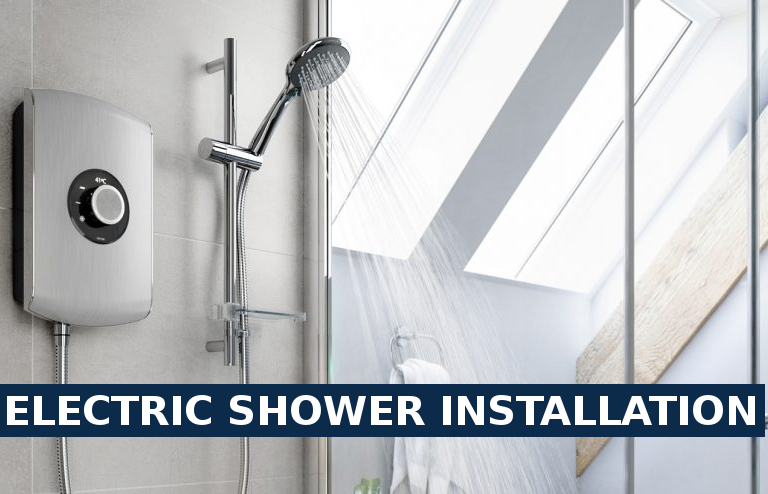 Electric shower installation Caterham